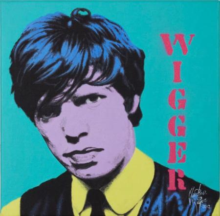 Mick Jagger Wigger - Christian Beijer Arts