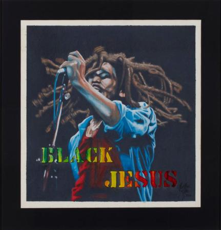  Bob Marley Black Jesus - Christian Beijer Arts